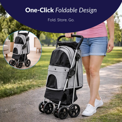 MrFluffyFriend™ - Dog Stroller