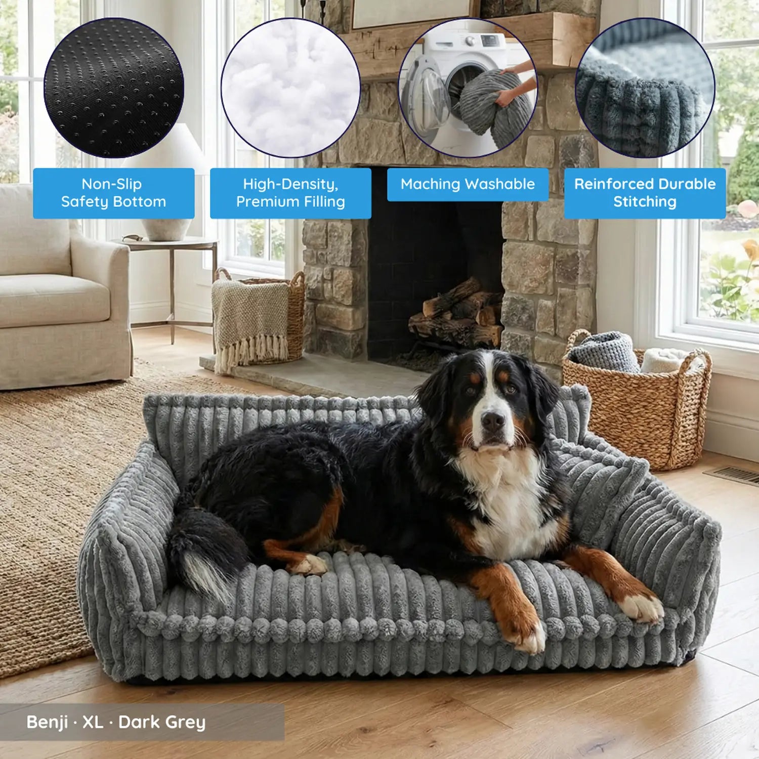 Anxiety-free Dog Bed from MrFluffyFriend